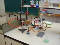 Destilación en el laboratorio